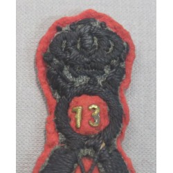 Splendid overseas hat badge from Colonel Commander 13th Infantry Regiment "PINEROLO"