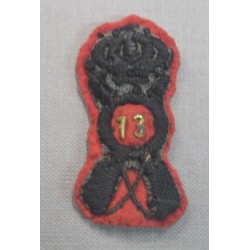 Splendid overseas hat badge from Colonel Commander 13th Infantry Regiment "PINEROLO"