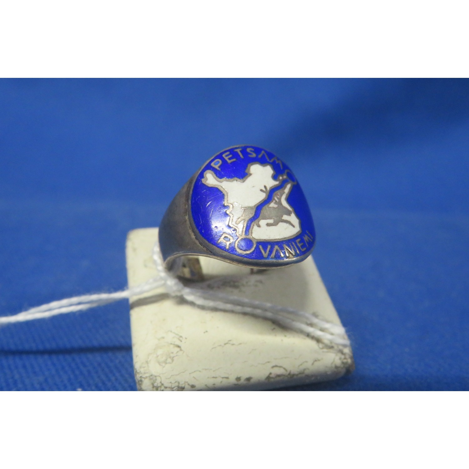 Rarissimo anello finnico 2a guerra mondiale PETSAMO ROVANIEMI