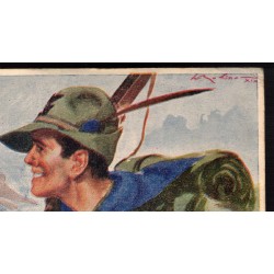 Cartolina truppe alpine 4a Compagnia Scuola centrale Militare d Alpinismo