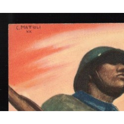 GUF Parma University Fighters postcard, not traveled