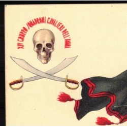 Rara cartolina XIV Gruppo Squadroni Cavalleria Coloniale Cavalieri Amara