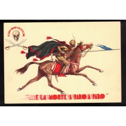 Rare postcard XIV Colonial Cavalry Squadron Group Amara Knights