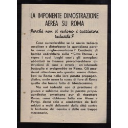 Propaganda leaflet from the Social Republic period 1944/1945