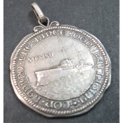 Medaglia Regia Nave Dante Alighieri 1912