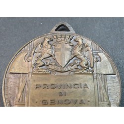 Bronze medal Province of Genoa 30/40 years
