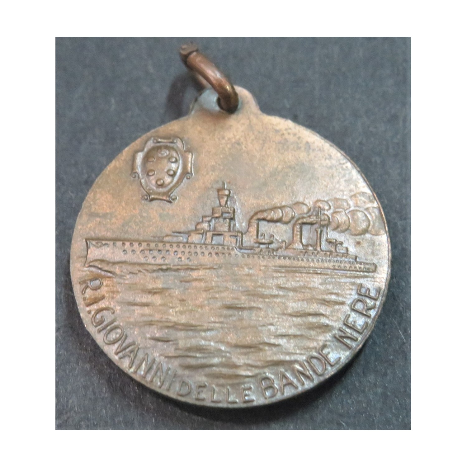 Medaglia in bronzo Regio Incrociatore Giovanni dalle Bande Nere