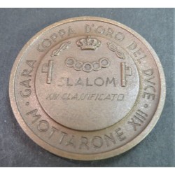 Splendida medaglia in bronzo FISI  Gara Coppa d Oro del Duce Mottarone
