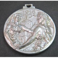 Bella medaglia in alluminio Liberazione di Trieste 1954