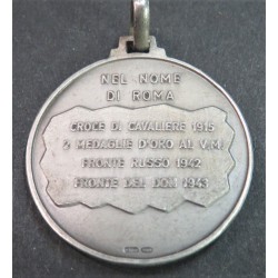 Silver medal commemorating the 1st Centenary of the founding of the 80th Infantry Regiment