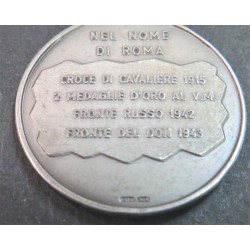 Silver medal commemorating the 1st Centenary of the founding of the 80th Infantry Regiment