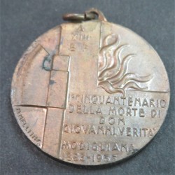 Bronze medal 1st Fiftieth anniversary of the death of Don Giovanni Verita '