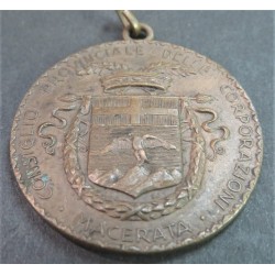 Medaglia in bronzo Consorzio Provinciale delle Corporazioni Macerata