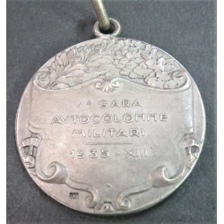 Silver medal Go race Military Autocolonne Consortium FIAT