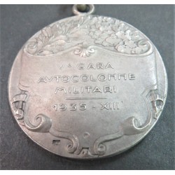 Medaglia in argento Va gara Autocolonne Militari  Consortium FIAT