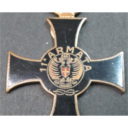 Medaglia a croce 11a Armata , conio Mori , originale d epoca