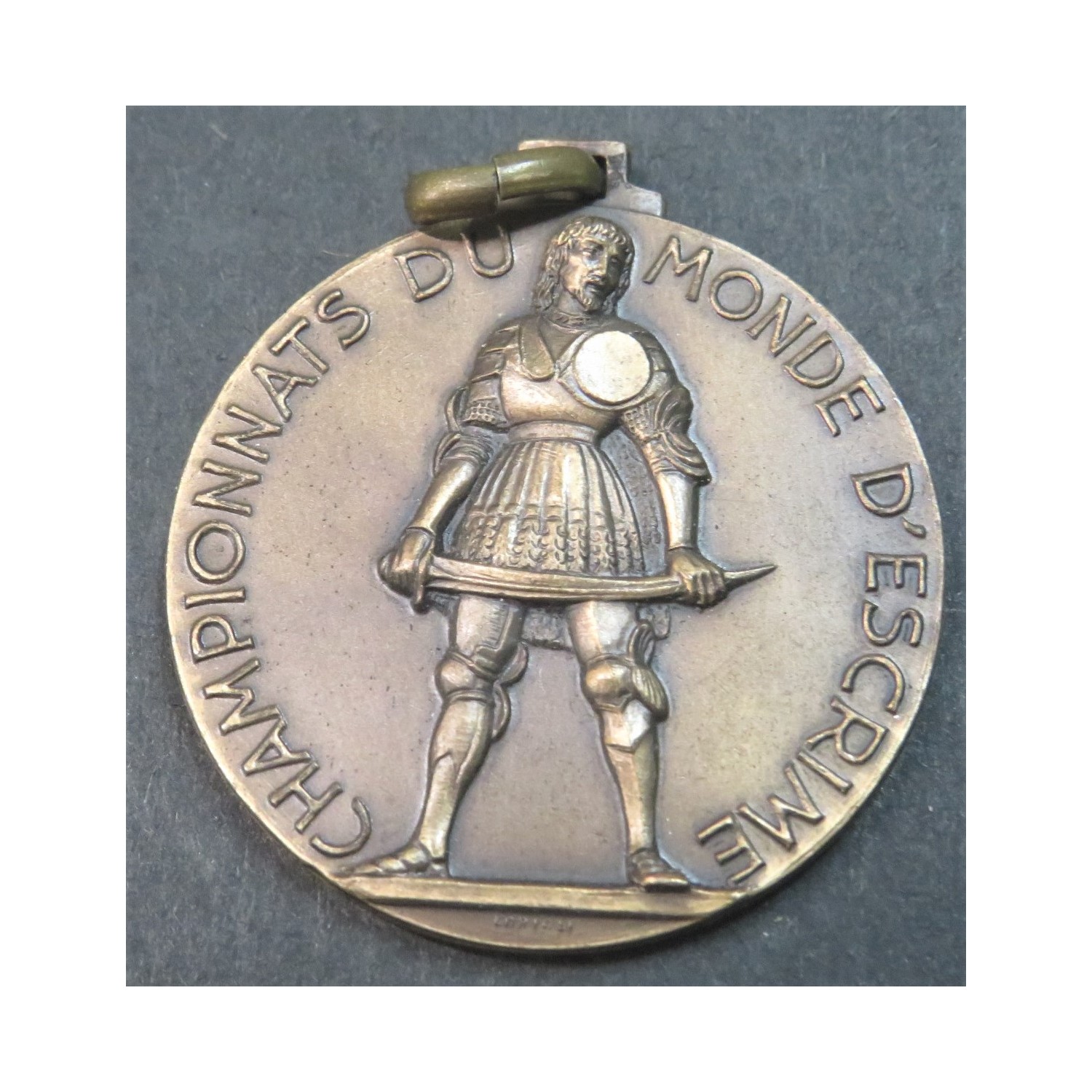 Medaglia in bronzo Championnats du Monde d Escrime Roma 1955