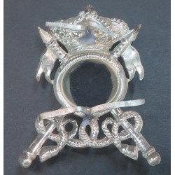 Fregio da colbacco 10° Rgt Lancieri "Vittorio Emanuele II"