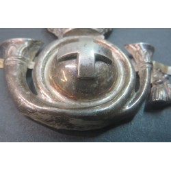 Raro fregio da casco coloniale per Ufficiale Cavalleggeri 1895