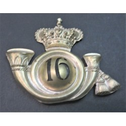 Hat front badge from Officer 16 ° Rgt Cavalleggeri "LUCCA" pre 1933