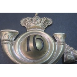 Fregio da colbacco da Ufficiale 16° Rgt Cavalleggeri "LUCCA" pre 1933