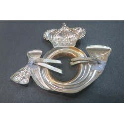 Hat front badge from Officer 16 ° Rgt Cavalleggeri "LUCCA" pre 1933