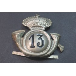 Hat front badge from troop 13 ° Rgt Cavalleggeri "MONFERRATO"