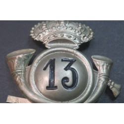 Hat front badge from troop 13 ° Rgt Cavalleggeri "MONFERRATO"