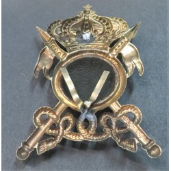 Fur hat for an officer of the 7th Rgt Lanceri of "MILANO" 1934