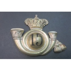 Rare colbacco frieze for officer of the 15th Cavalleggeri "LODI" model 1895