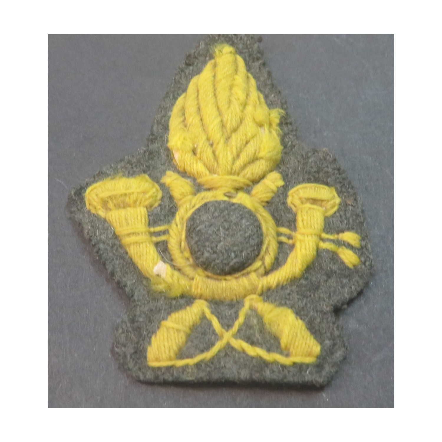 Fregio modello da truppa Regia Guardia di Finanza