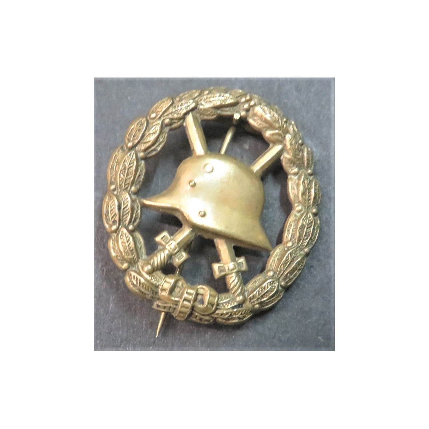 Distintivo ferita di guerra Germania 1a guerra mondiale , modello traforato