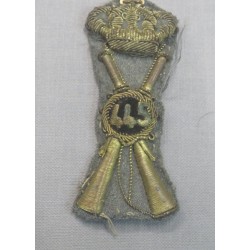 Fregio per copricapo da ufficiale 445° Battaglione  Fanteria modello 34