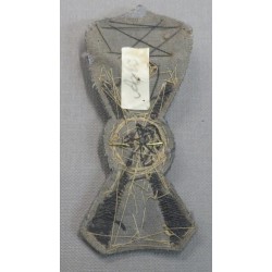 Hat front badge from Italian Royal Army officer model 34 Out of Corps Schools