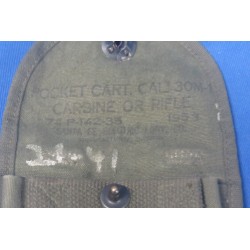 Portacaricatori Us Army per carabina 30 M1 Guerra di Corea