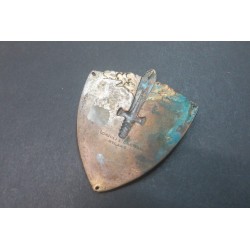 Scudetto da braccio da ufficiale 23a Div.ne MURGE  , in bronzo e smalto