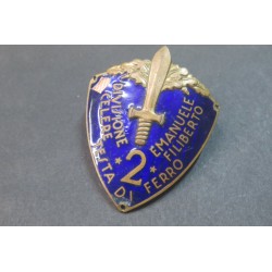 Rare arm shield from Officer 2a Div. Speedy IRON HEAD Emanuele Filiberto