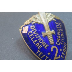 Rare arm shield from Officer 2a Div. Speedy IRON HEAD Emanuele Filiberto