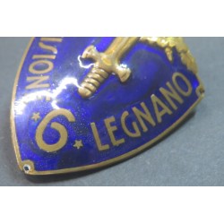 Scudetto da braccio da ufficiale 6a Div.ne Fanteria "LEGNANO"