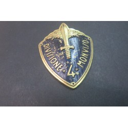 Scudetto da braccio versione bordo largo 4a Div. Fanteria "MONVISO"