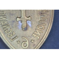 6th Infantry Division "Legnano" arm shield, wide rim model