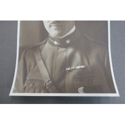 Portrait photo of Antonio Cesaretti, former officer during the 1st World War and then Brigadier General in 1943