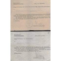 Important lot consisting of KRIM shield and certificate