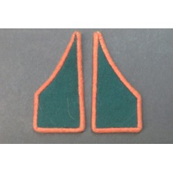 Splendid! Pair of World War II collar tabs from GAF Gaurdia troop at the Frontier