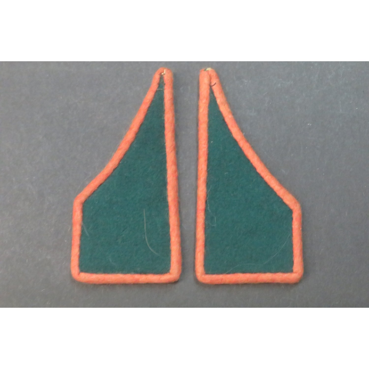 Splendide ! Coppia di mostrine 2a guerra mondiale da truppa GAF Gaurdia alla Frontiera