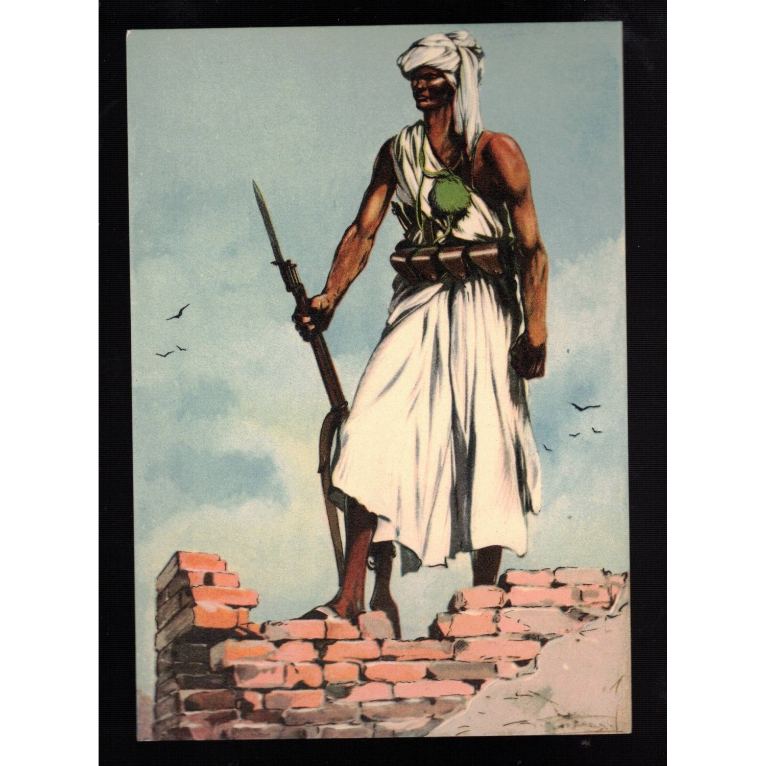 Cartolina Coloniale "DUBAT"  Somalia Italiana