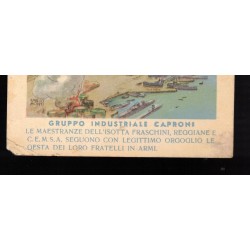 Rare !! postcard CAPRONI Industrial Group Military Post 57 Russian Campaign