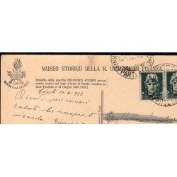 Cartolina coloniale Regia Guardia di Finanza viaggiata