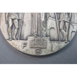FGI Italian Gymnastics Federation 20s large format medal