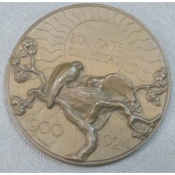 Medaglia in bronzo a ricordo del 24° anno della Fondazione del Comitato "Pro Familia"
